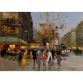 Decorative Wall Art Paris Paintings on Canvas